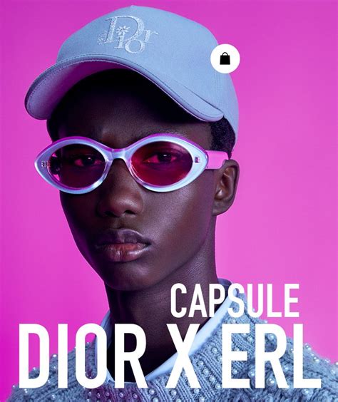 erl and dior|Dior x erl capsules.